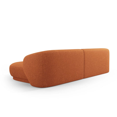 Camden 4-Sitzer Ecksofa, Rechte Seite, aus Chenille in Terracotta Melange (Legacy 6 Deep Terra), 289x177x72 cm von Cosmopolitan Design – Bild 5