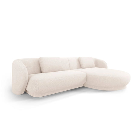 Camden 4-Sitzer Ecksofa, Rechte Seite, aus Samt oder Chenille, 289x177x72 cm von Cosmopolitan Design – Bild 1