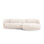 Camden 4-Sitzer Ecksofa, Rechte Seite, aus Samt oder Chenille, 289x177x72 cm von Cosmopolitan Design – Bild 3