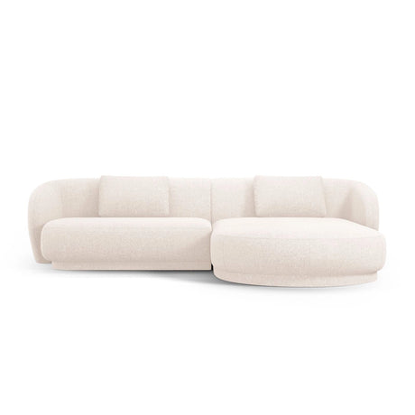 Camden 4-Sitzer Ecksofa, Rechte Seite, aus Samt oder Chenille, 289x177x72 cm von Cosmopolitan Design – Bild 3