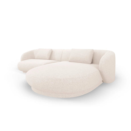 Camden 4-Sitzer Ecksofa, Rechte Seite, aus Samt oder Chenille, 289x177x72 cm von Cosmopolitan Design – Bild 4