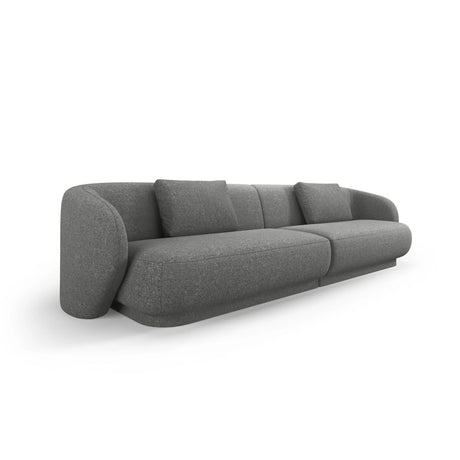 Camden 4-Sitzer Sofa aus Chenille in Dunkelgrau meliert (Legacy 18 Steel Grey), 304x102x72 cm von Cosmopolitan Design – Bild 1