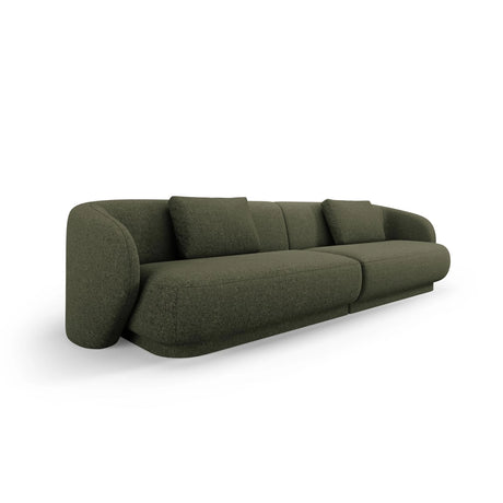 Camden 4-Sitzer Sofa aus Chenille in Grün meliert (Legacy 10 Olive), 304x102x72 cm von Cosmopolitan Design – Bild 1