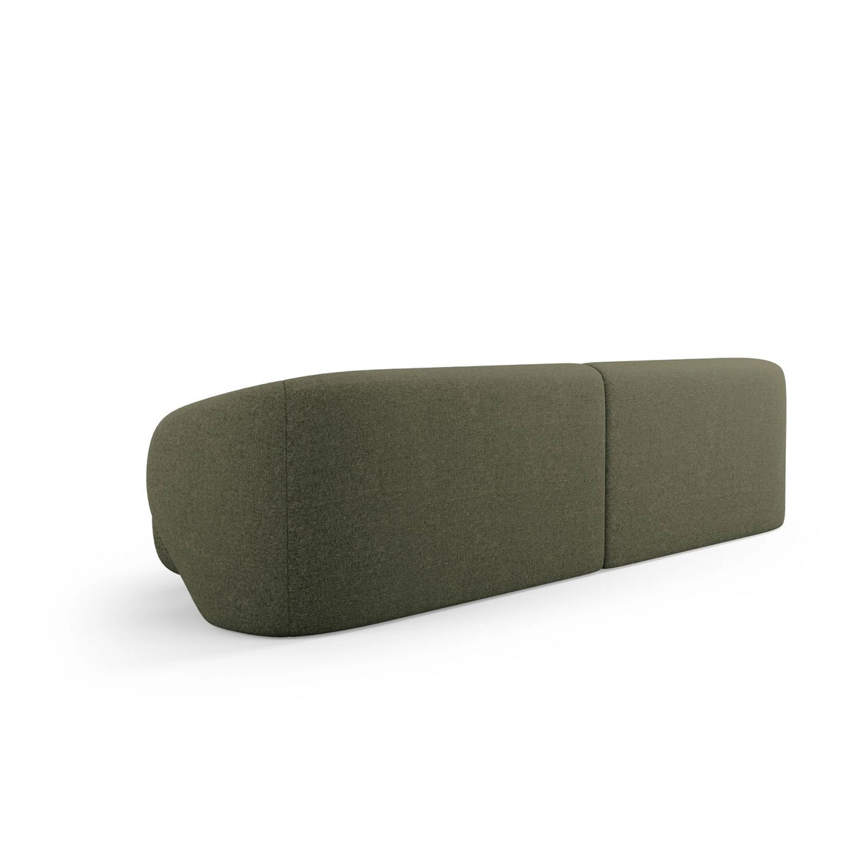 Camden 4-Sitzer Sofa aus Chenille in Grün meliert (Legacy 10 Olive), 304x102x72 cm von Cosmopolitan Design – Bild 4
