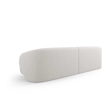 Camden 4-Sitzer Sofa aus Chenille in Silber meliert (Legacy 20 Silver), 304x102x72 cm von Cosmopolitan Design – Bild 4