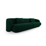 Camden 4-Sitzer Sofa aus Samt in Flaschengrün (Casino Deep Green), 304x102x72 cm von Cosmopolitan Design – Bild 1