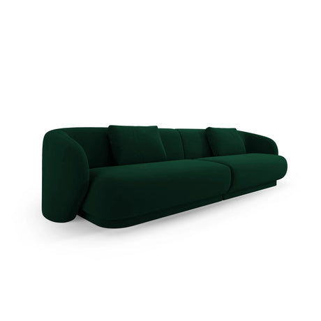 Camden 4-Sitzer Sofa aus Samt in Flaschengrün (Casino Deep Green), 304x102x72 cm von Cosmopolitan Design – Bild 1