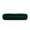 Camden 4-Sitzer Sofa aus Samt in Flaschengrün (Casino Deep Green), 304x102x72 cm von Cosmopolitan Design – Bild 3