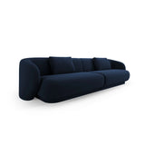 Camden 4-Sitzer Sofa aus Samt in Königsblau (Casino Deep Blue), 304x102x72 cm von Cosmopolitan Design – Bild 1