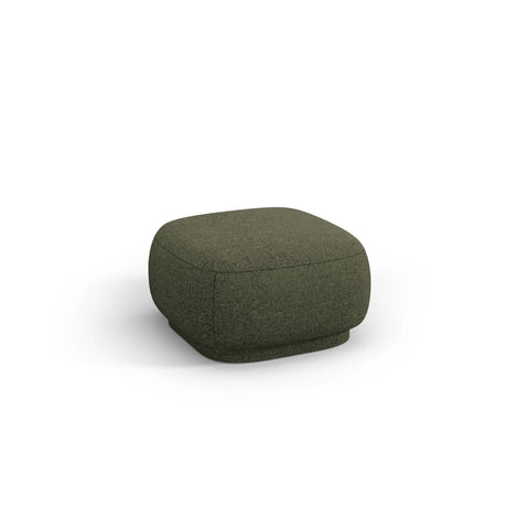 Camden Pouf aus Chenille in Grün meliert (Legacy 10 Olive), 65x65x39 cm von Cosmopolitan Design – Bild 1