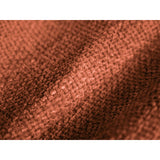 Camden Pouf aus Chenille in Terracotta Melange (Legacy 6 Deep Terra), 65x65x39 cm von Cosmopolitan Design – Bild 5