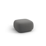 Camden Pouf aus Samt in Warmes Grau (Casino Anthracite), 65x65x39 cm von Cosmopolitan Design – Bild 1