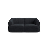 Campi 2-Sitzer Sofa aus Cord in Schwarz (Lincoln 100D), 180x90x70 cm von Cosmopolitan Design – Bild 4