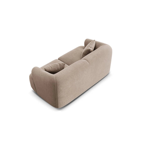 Campi 2-Sitzer Sofa aus Samt in Dunkelbeige (Vogue 3), 180x90x70 cm von Cosmopolitan Design – Bild 6