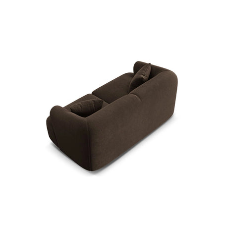 Campi 2-Sitzer Sofa aus Samt in Schokolade (Vogue 6), 180x90x70 cm von Cosmopolitan Design – Bild 6