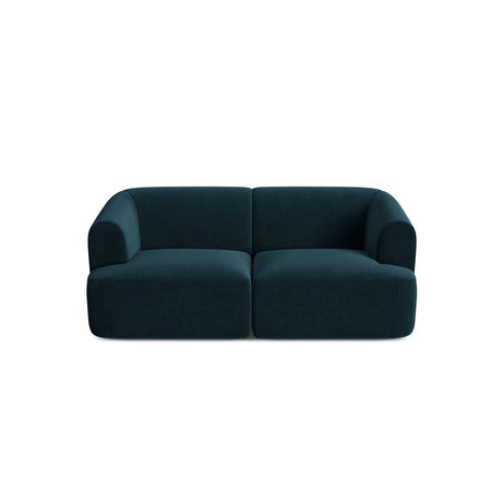 Campi 2-Sitzer Sofa aus Samt in Tiefes Petrol (Vogue 13), 180x90x70 cm von Cosmopolitan Design – Bild 5