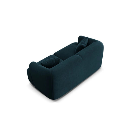 Campi 2-Sitzer Sofa aus Samt in Tiefes Petrol (Vogue 13), 180x90x70 cm von Cosmopolitan Design – Bild 6