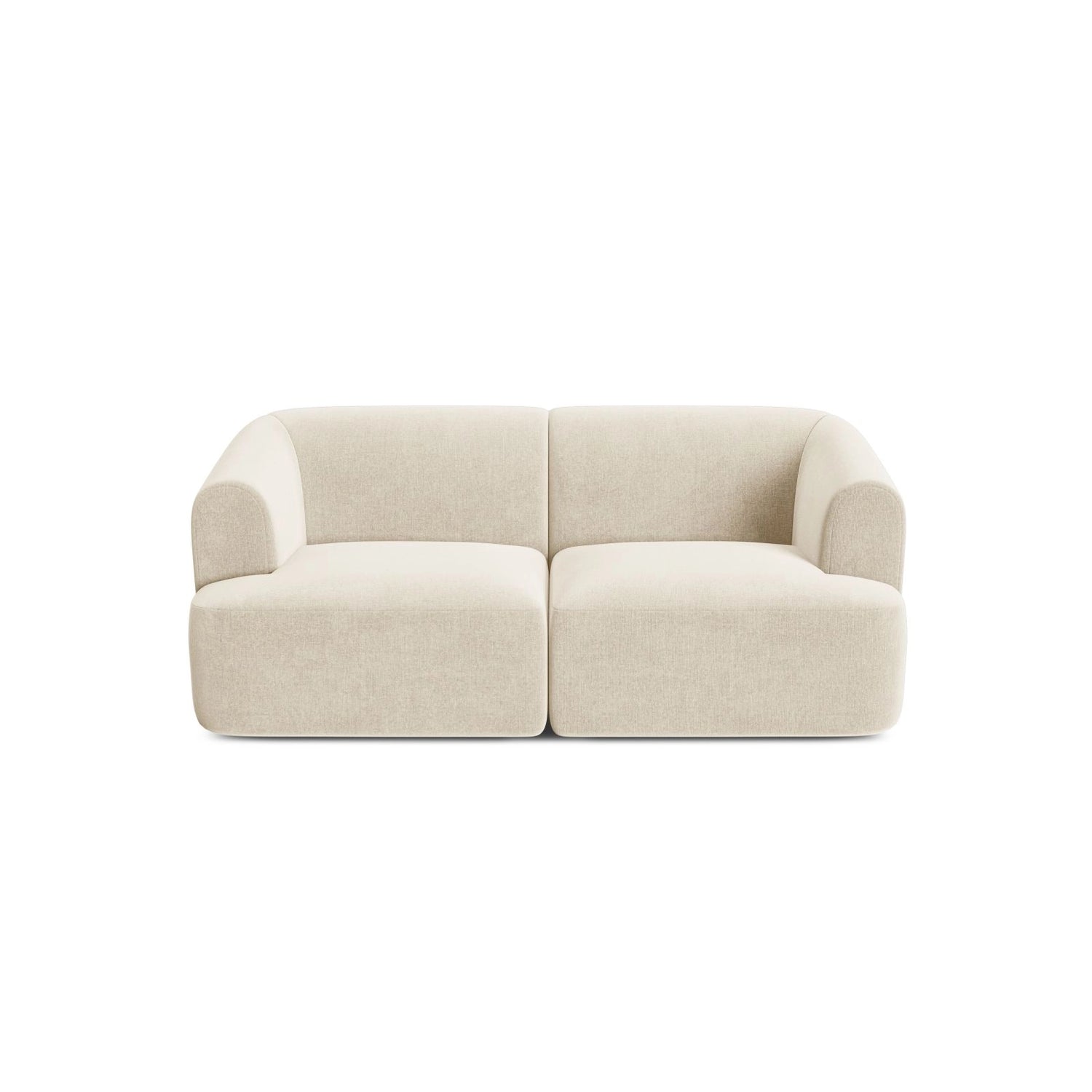 Campi 2-Sitzer Sofa aus Samt oder Strukturstoff, 180x90x70 cm von Cosmopolitan Design – Bild 5