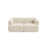Campi 2-Sitzer Sofa aus Samt oder Strukturstoff, 180x90x70 cm von Cosmopolitan Design – Bild 5