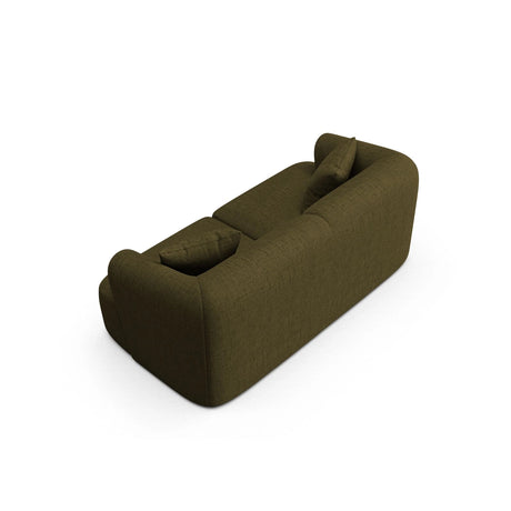 Campi 2-Sitzer Sofa aus Strukturierter Stoff in Grün (Moly 38), 180x90x70 cm von Cosmopolitan Design – Bild 5