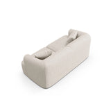 Campi 2-Sitzer Sofa aus Strukturierter Stoff in Hellbeige (Moly 02), 180x90x70 cm von Cosmopolitan Design – Bild 5