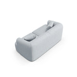 Campi 2-Sitzer Sofa aus Strukturierter Stoff in Hellgrau (Moly 70), 180x90x70 cm von Cosmopolitan Design – Bild 5