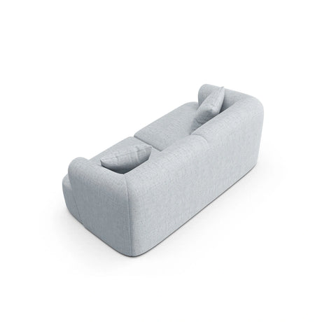 Campi 2-Sitzer Sofa aus Strukturierter Stoff in Hellgrau (Moly 70), 180x90x70 cm von Cosmopolitan Design – Bild 5