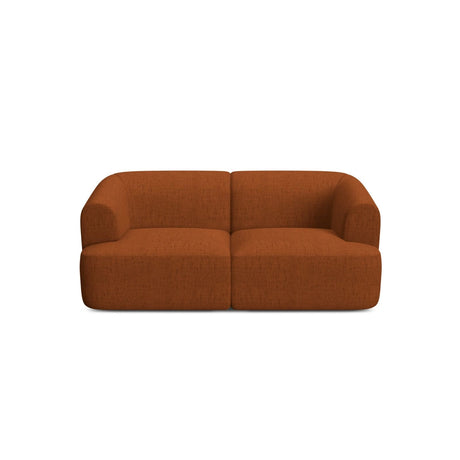 Campi 2-Sitzer Sofa aus Strukturierter Stoff in Ziegelstein (Moly 54), 180x90x70 cm von Cosmopolitan Design – Bild 4