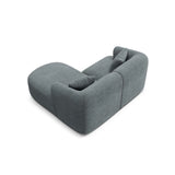 Campi 3-Sitzer Ecksofa, Rechte Seite, aus Cord in Dunkelgrau (Lincoln 94D), 180x156x70 cm von Cosmopolitan Design – Bild 5