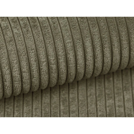 Campi 3-Sitzer Ecksofa, Rechte Seite, aus Cord in Moosgrün (Lincoln 37D), 180x156x70 cm von Cosmopolitan Design – Bild 6