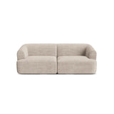 Campi 3-Sitzer Sofa aus Cord in Cappuccino (Lincoln 09D), 220x90x70 cm von Cosmopolitan Design – Bild 4
