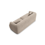 Campi 3-Sitzer Sofa aus Cord in Cappuccino (Lincoln 09D), 220x90x70 cm von Cosmopolitan Design – Bild 5