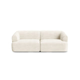 Campi 3-Sitzer Sofa aus Cord in Elfenbein (Lincoln 01D), 220x90x70 cm von Cosmopolitan Design – Bild 4