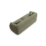 Campi 3-Sitzer Sofa aus Cord in Moosgrün (Lincoln 37D), 220x90x70 cm von Cosmopolitan Design – Bild 5