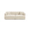 Campi 3-Sitzer Sofa aus Samt, Cord oder Strukturstoff, 220x90x70 cm von Cosmopolitan Design – Bild 1