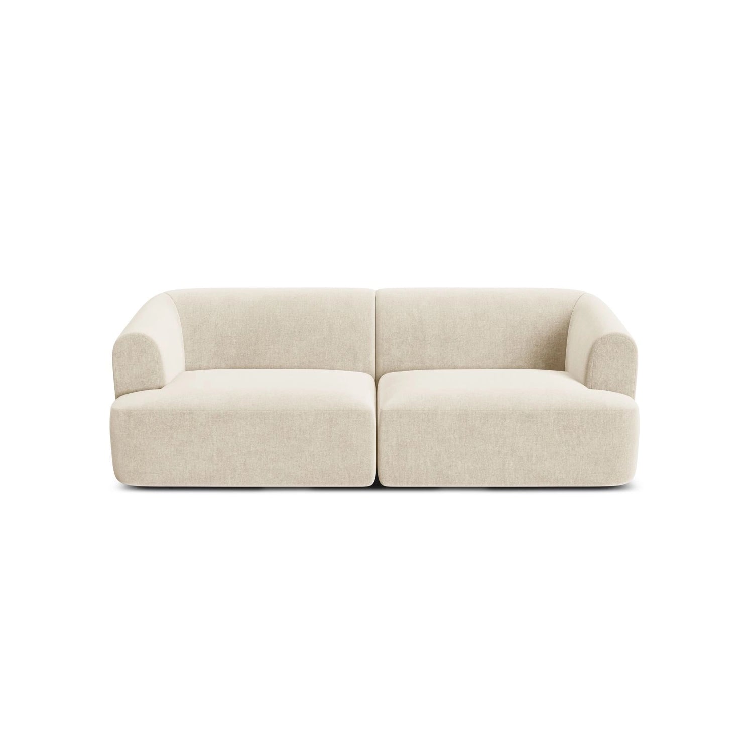 Campi 3-Sitzer Sofa aus Samt, Cord oder Strukturstoff, 220x90x70 cm von Cosmopolitan Design – Bild 4