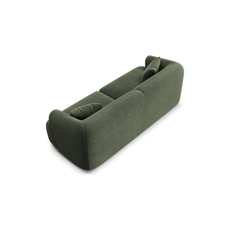 Campi 3-Sitzer Sofa aus Samt in Grün (Vogue 11), 220x90x70 cm von Cosmopolitan Design – Bild 5