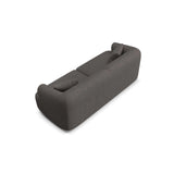 Campi 3-Sitzer Sofa aus Strukturierter Stoff in Grau (Moly 85), 220x90x70 cm von Cosmopolitan Design – Bild 5