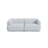 Campi 3-Sitzer Sofa aus Strukturierter Stoff in Hellgrau (Moly 70), 220x90x70 cm von Cosmopolitan Design – Bild 4