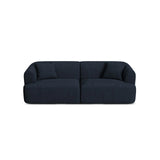Campi 3-Sitzer Sofa aus Strukturierter Stoff in Königsblau (Moly 79), 220x90x70 cm von Cosmopolitan Design – Bild 1