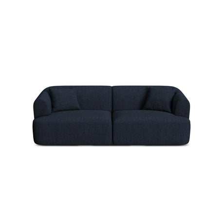 Campi 3-Sitzer Sofa aus Strukturierter Stoff in Königsblau (Moly 79), 220x90x70 cm von Cosmopolitan Design – Bild 1