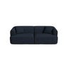 Campi 3-Sitzer Sofa aus Strukturierter Stoff in Königsblau (Moly 79), 220x90x70 cm von Cosmopolitan Design – Bild 1