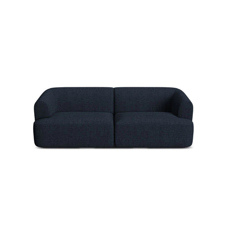 Campi 3-Sitzer Sofa aus Strukturierter Stoff in Königsblau (Moly 79), 220x90x70 cm von Cosmopolitan Design – Bild 4