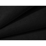 Campi 4-Sitzer Ecksofa, Rechte Seite, aus Strukturierter Stoff in Schwarz (Moly 99), 256x156x70 cm von Cosmopolitan Design – Bild 6