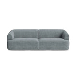 Campi 4-Sitzer Sofa aus Cord in Dunkelgrau (Lincoln 94D), 255x90x70 cm von Cosmopolitan Design – Bild 5