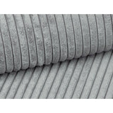 Campi 4-Sitzer Sofa aus Cord in Silber (Lincoln 84D), 255x90x70 cm von Cosmopolitan Design – Bild 7