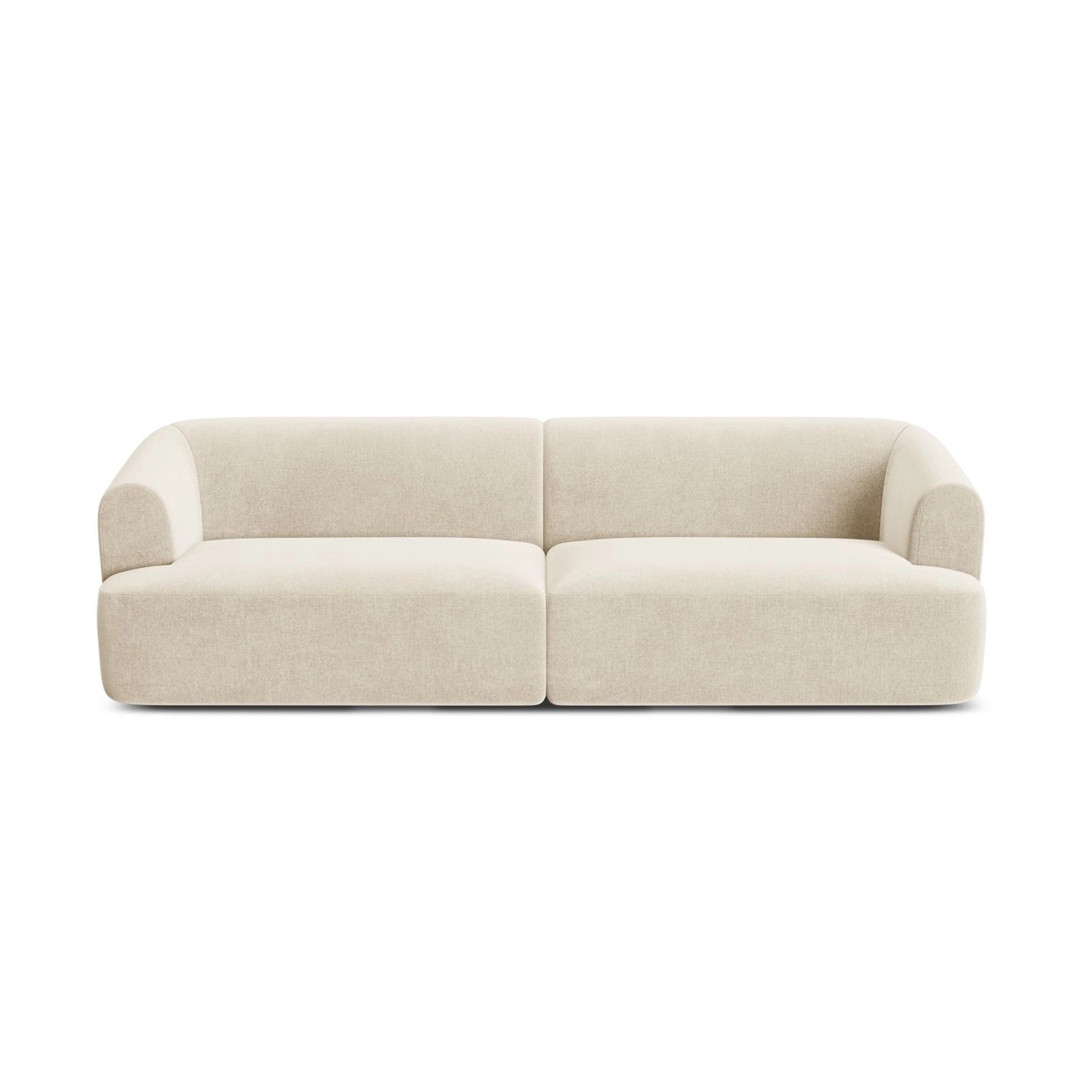 Campi 4-Sitzer Sofa aus Samt, Cord oder Strukturstoff, 255x90x70 cm von Cosmopolitan Design – Bild 5