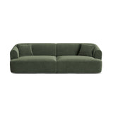 Campi 4-Sitzer Sofa aus Samt in Grün (Vogue 11), 255x90x70 cm von Cosmopolitan Design – Bild 1