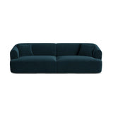 Campi 4-Sitzer Sofa aus Samt in Tiefes Petrol (Vogue 13), 255x90x70 cm von Cosmopolitan Design – Bild 1