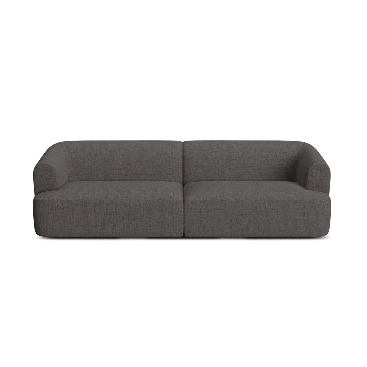 Campi 4-Sitzer Sofa aus Strukturierter Stoff in Grau (Moly 85), 255x90x70 cm von Cosmopolitan Design – Bild 5